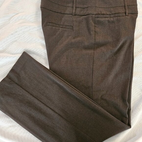 AB Studio Brand Charcoal Magic Waist Dress Slacks, Sz 16 NEW WITH TAGS!! - Picture 1 of 12
